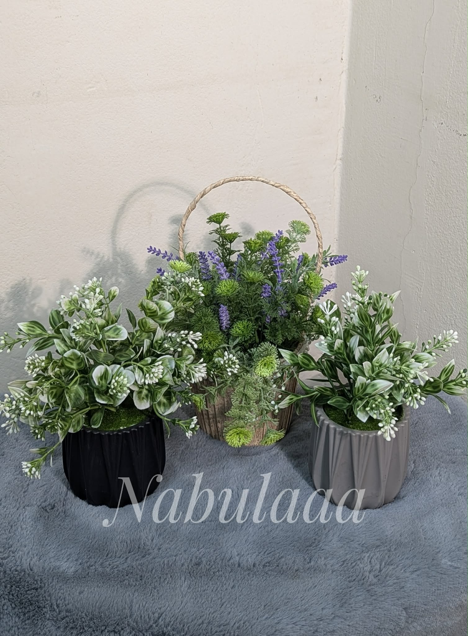 Blossom & Basket Collection: A Handcrafted 3-Product Combo