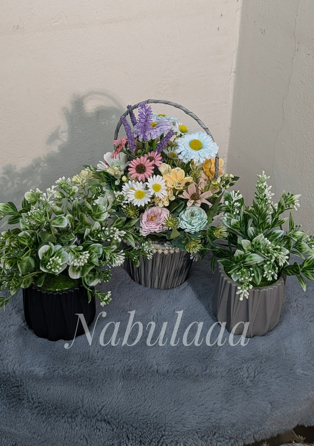 Blossom & Basket Collection: A Handcrafted 3-Product Combo