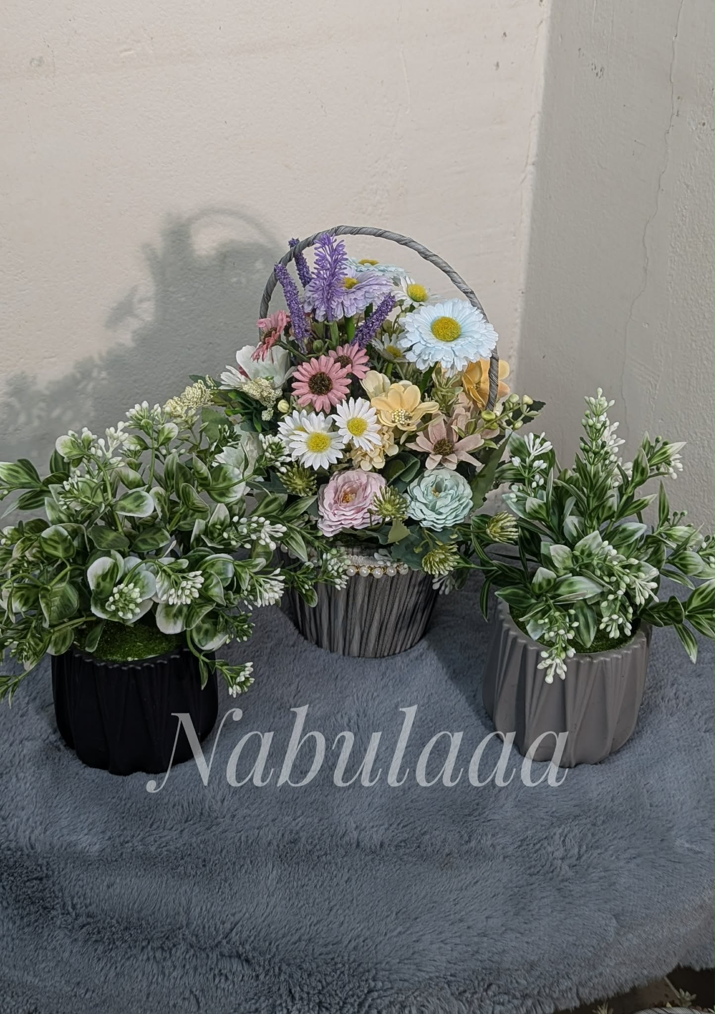 Blossom & Basket Collection: A Handcrafted 3-Product Combo