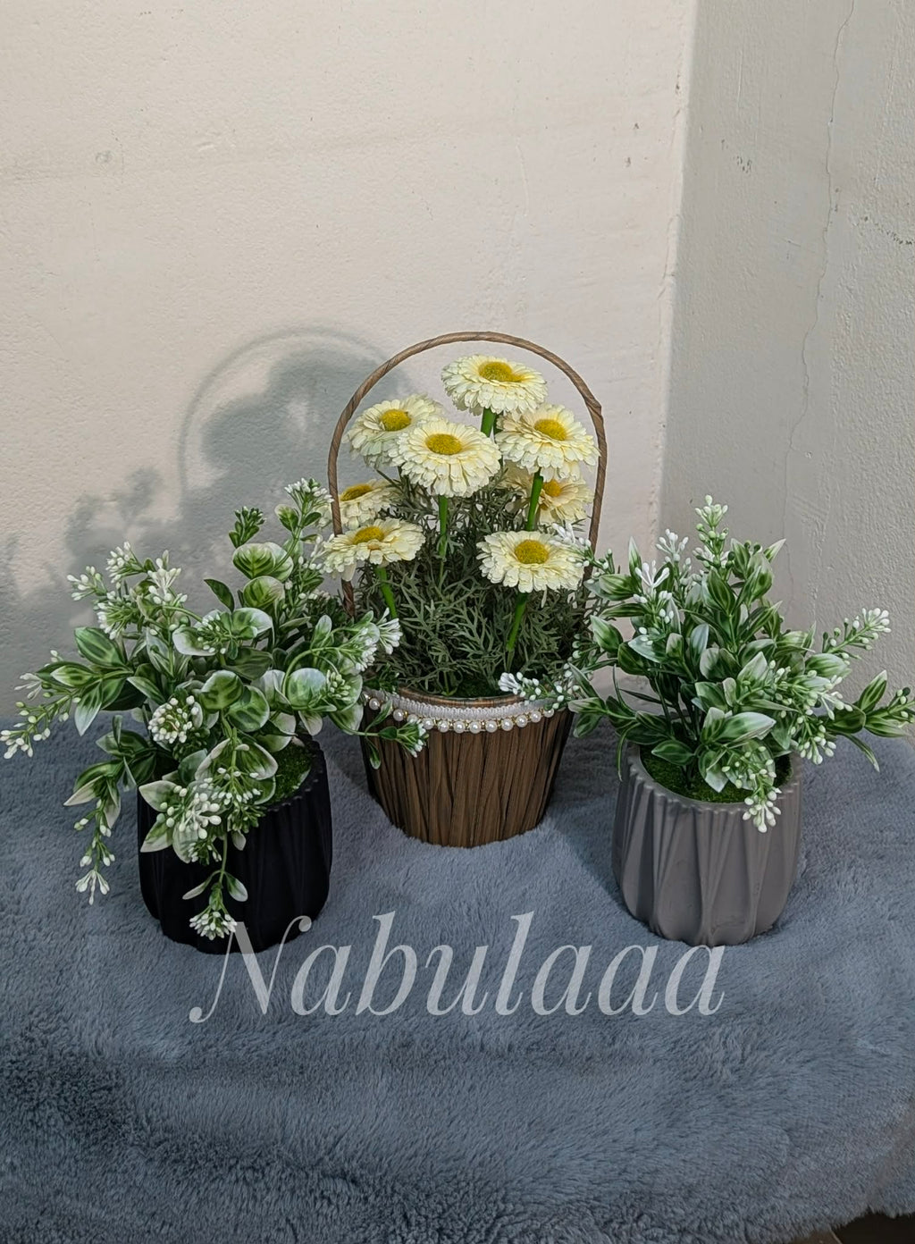 Blossom & Basket Collection: A Handcrafted 3-Product Combo