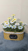Flower & Basket Collection: A Handcrafted 3-Product Combo