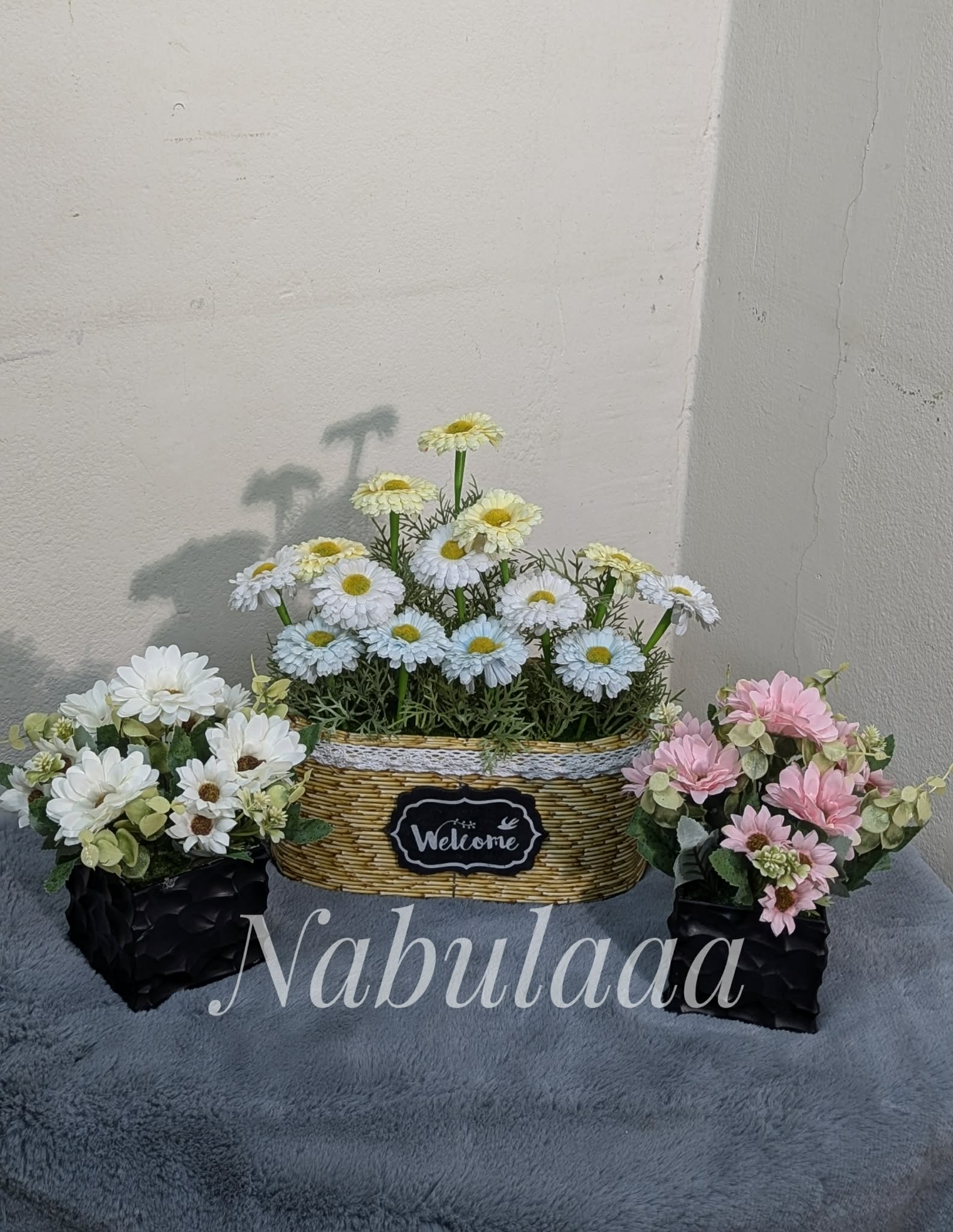 Blossom & Basket Collection: A Handcrafted 3-Product Combo