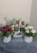Flower & Basket Collection: A Handcrafted 3-Product Combo