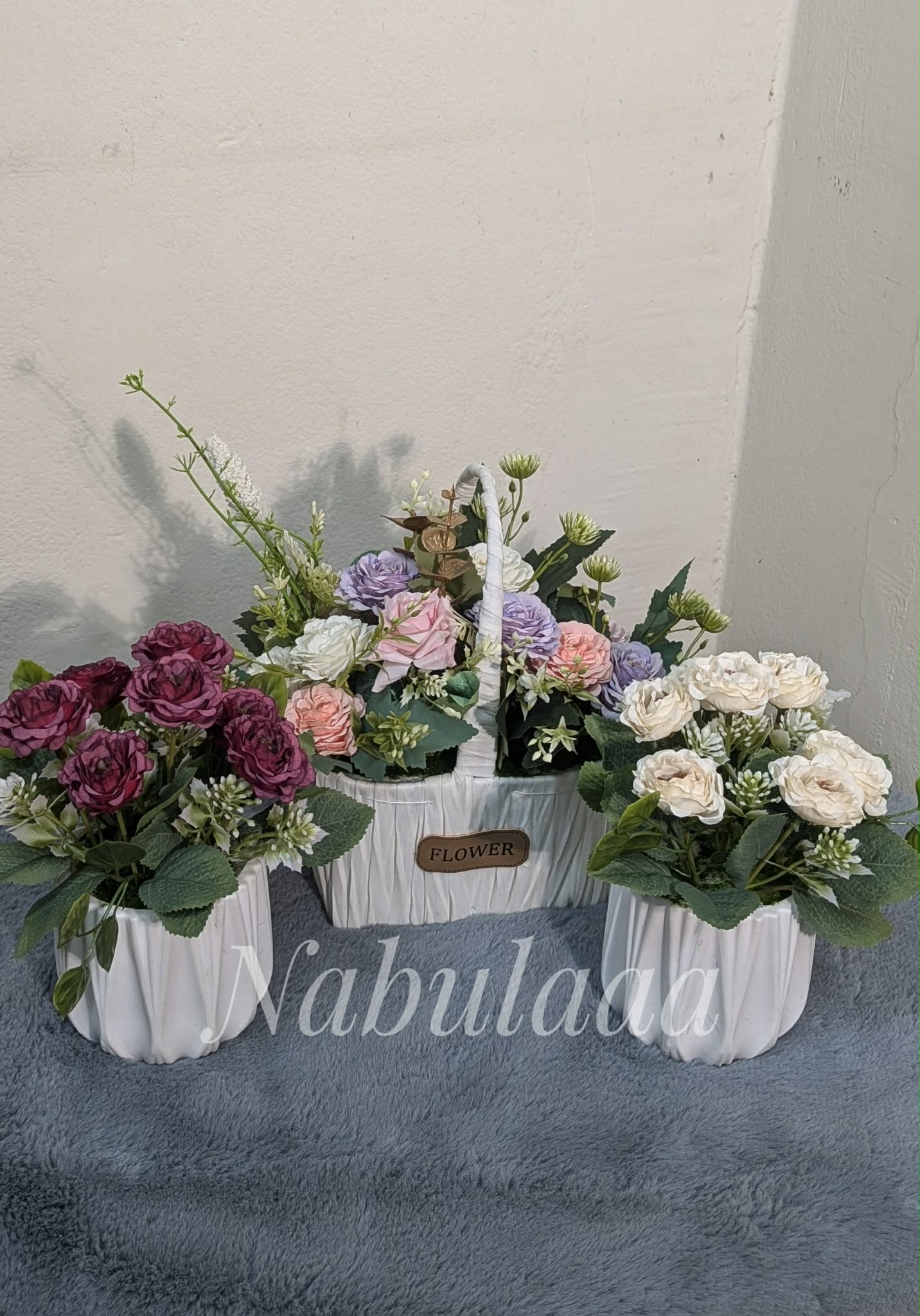 Blossom & Basket Collection: A Handcrafted 3-Product Combo