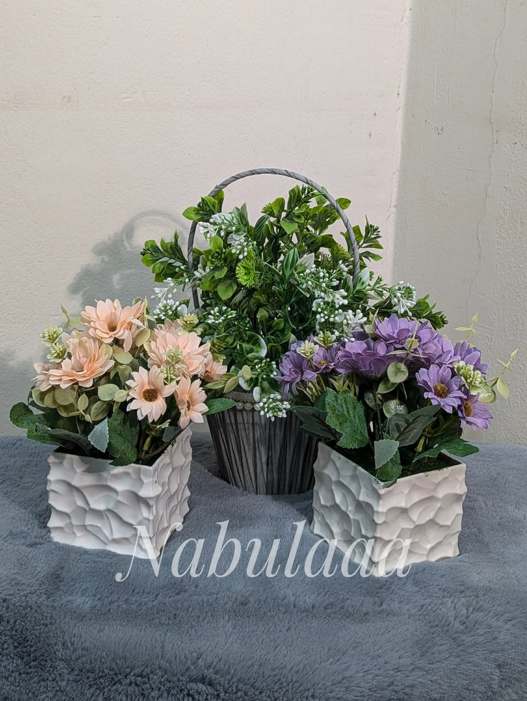 Blossom & Basket Collection: A Handcrafted 3-Product Combo