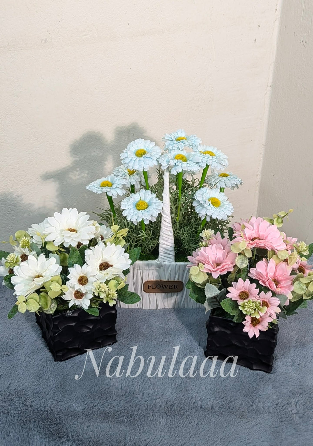 Blossom & Basket Collection: A Handcrafted 3-Product Combo